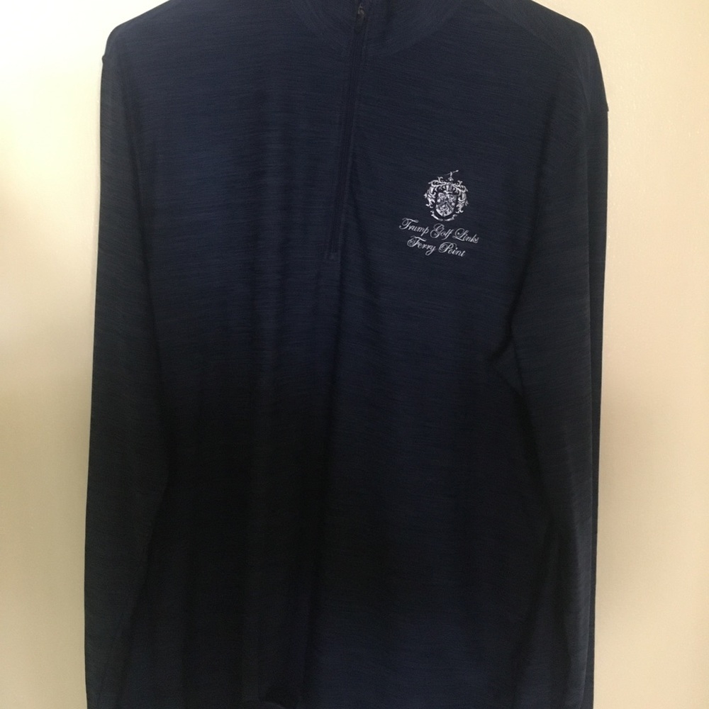 Greg Norman Trump Ferry Point Golf Quarter Zip